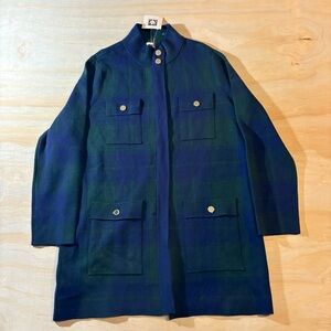 Anne Klein Treeline Combo Sweater Cardigan Size L